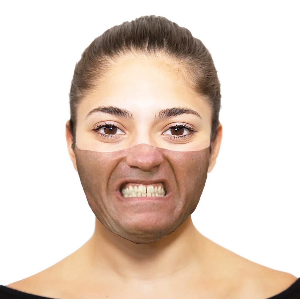 Total Recall Funny Face Mask