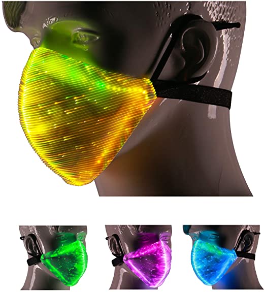 Color Lights LED Facemask